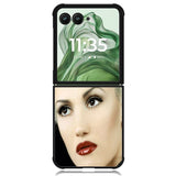 Gwen Stefani Wallpapers X0518 Motorola Moto Razr+ Plus 2024/2025 Case, Motorola Razr 50 Ultra/50s Ultra Case