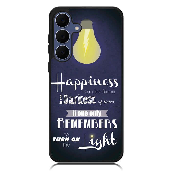 Happiness quote Harry Potter X0513 Samsung Galaxy S25 FE Case