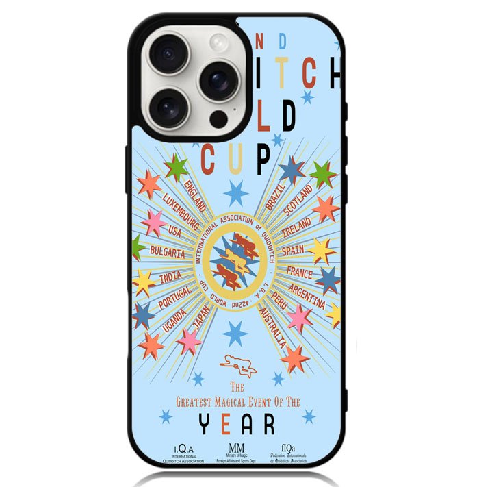 Harry Potter 422 quidditch world cup X0613 iPhone 16 Pro Max Case