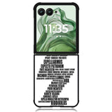 Harry Potter Spells X0616 Motorola Moto Razr+ Plus 2024/2025 Case, Motorola Razr 50 Ultra/50s Ultra Case