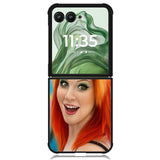 hayley williams paramore band painting X0602 Motorola Moto Razr+ Plus 2024/2025 Case, Motorola Razr 50 Ultra/50s Ultra Case