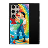 Little Mermaid Ariel Eric rainbow X0631 Samsung Galaxy S25 Ultra 5G Case