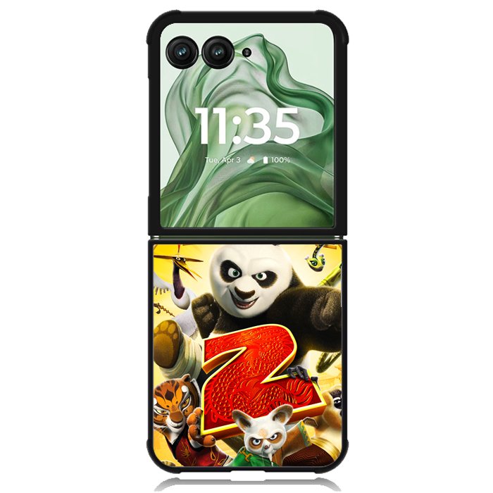 Kung Fu Panda 2 Wallpaper X0849 Motorola Moto Razr+ Plus 2024/2025 Case, Motorola Razr 50 Ultra/50s Ultra Case