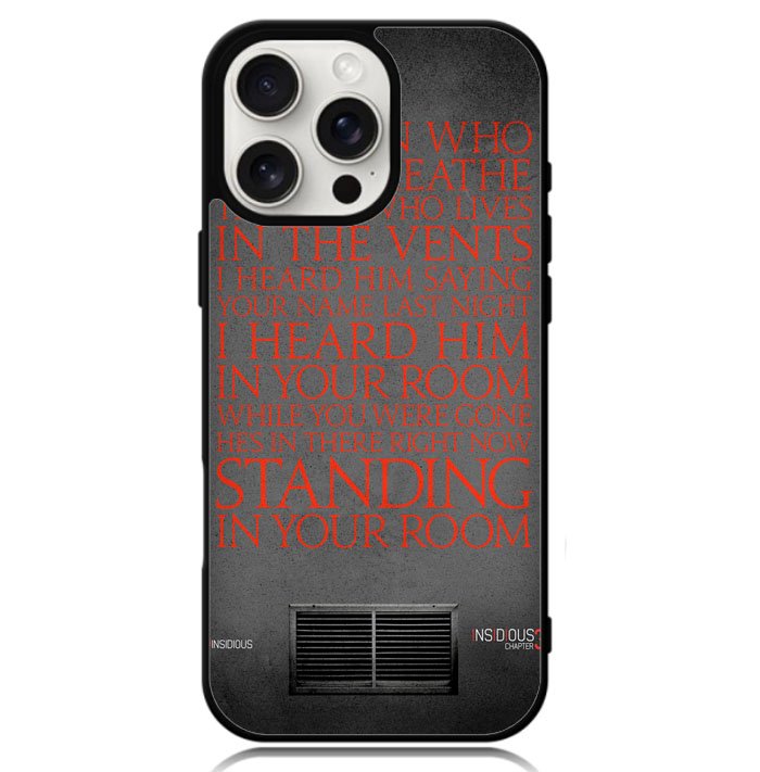 insidious 3 movie X0871 iPhone 16 Pro Max Case