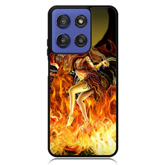 fire women X1048 Motorola Moto G Stylus 5G 2025 Case