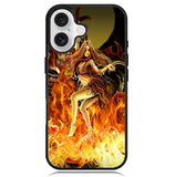 fire women X1048 iPhone 16 Plus Case