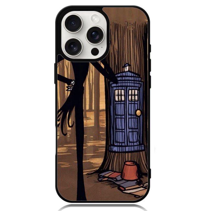 Jack Skellington Tardis X1077 iPhone 16 Pro Max Case