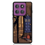 Jack Skellington Tardis X1077 Motorola Moto Edge 2025 | Moto Edge 60 Fusion | Moto Edge 60 Pro Case