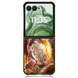 God of War X1172 Motorola Moto Razr+ Plus 2024/2025 Case, Motorola Razr 50 Ultra/50s Ultra Case
