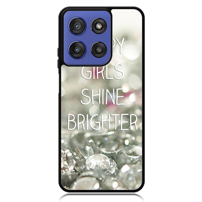 Happy Girls Shine Brighter X1219 Motorola Moto G Stylus 5G 2025 Case