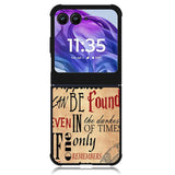 Harry Potter book quote Motorola Moto Razr 2024 , Moto Razr 50 Case