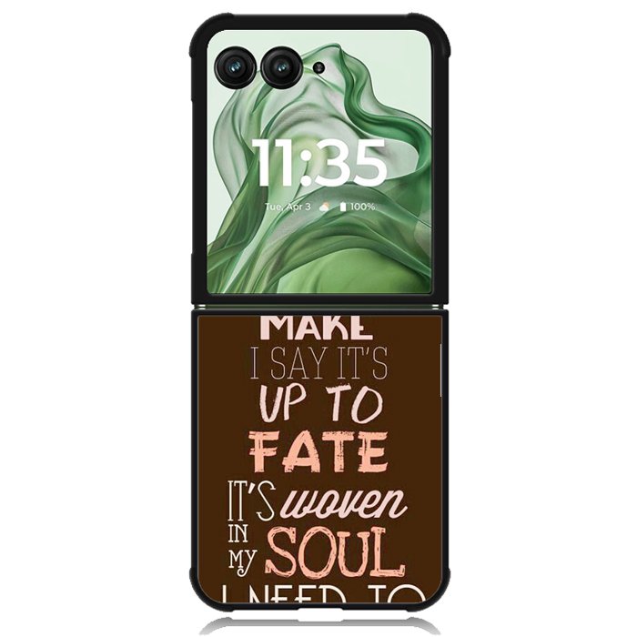 Imagine Dragons Lyric X1209 Motorola Moto Razr+ Plus 2024/2025 Case, Motorola Razr 50 Ultra/50s Ultra Case