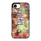 Inspirational Quote sparkle X1218 iPhone 17e Case