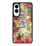 Inspirational Quote sparkle X1218 Samsung Galaxy S25 Edge Case