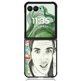 Joey Graceffa Collage X1239 Motorola Moto Razr+ Plus 2024/2025 Case, Motorola Razr 50 Ultra/50s Ultra Case