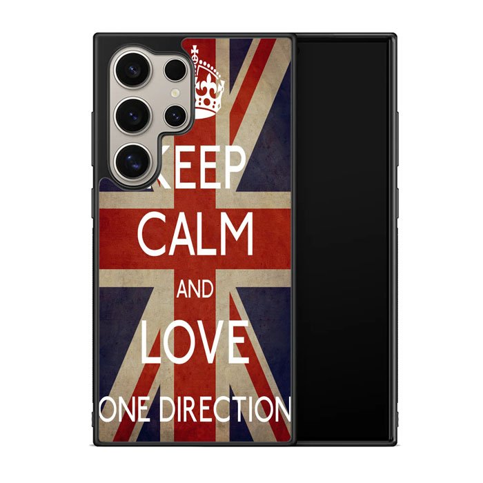 Keep Calm and Love 1D X1244 Samsung Galaxy S25 Ultra 5G Case