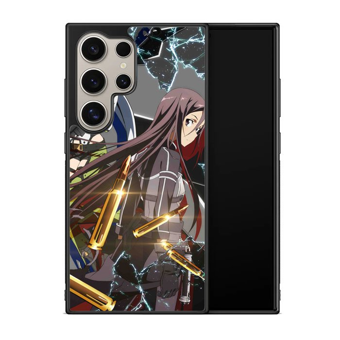 Gun Gale Sinon Kirito X1366 Samsung Galaxy S25 Ultra 5G Case