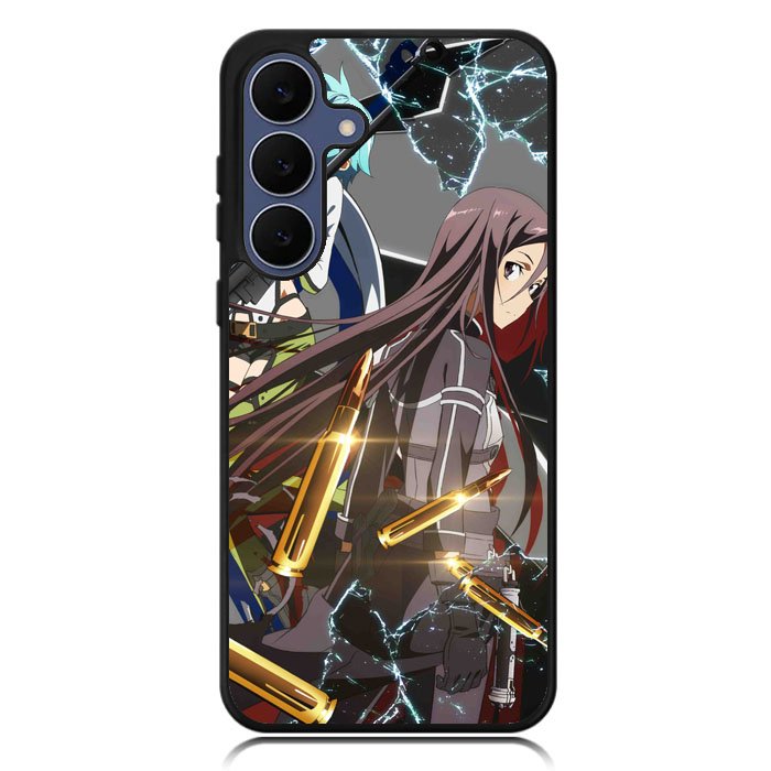 Gun Gale Sinon Kirito X1366 Samsung Galaxy S25 FE Case