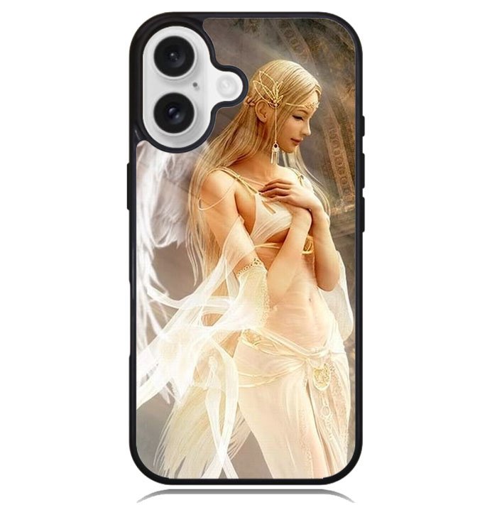 Fantasy White X1414 iPhone 16 Case