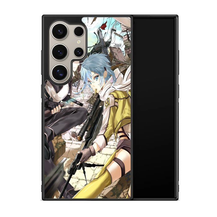Gun Gale Sinon Kirito X1396 Samsung Galaxy S25 Ultra 5G Case
