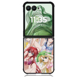 Highschool DxD X1489 Motorola Moto Razr+ Plus 2024/2025 Case, Motorola Razr 50 Ultra/50s Ultra Case