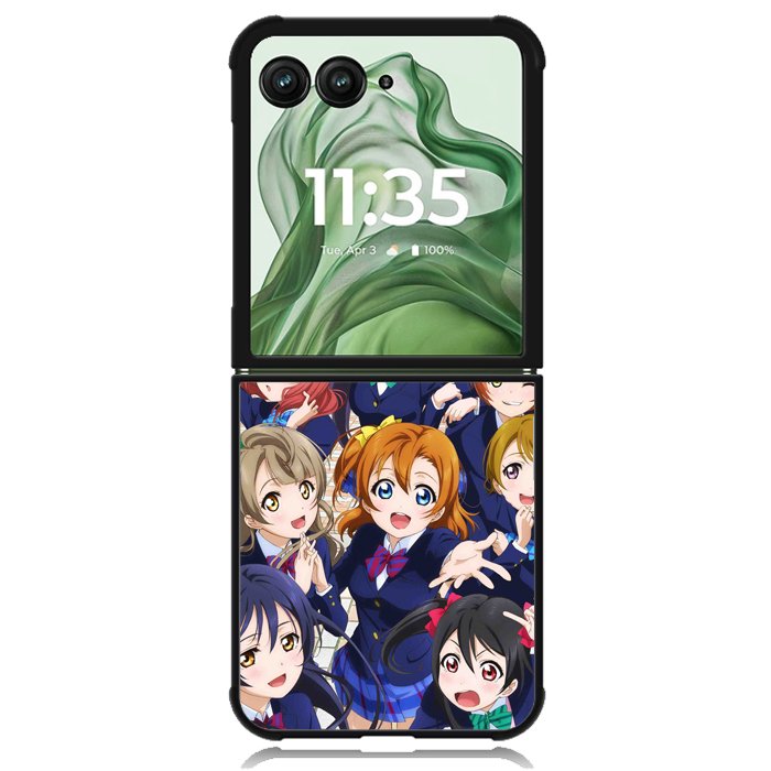 Love Live X1478 Motorola Moto Razr+ Plus 2024/2025 Case, Motorola Razr 50 Ultra/50s Ultra Case