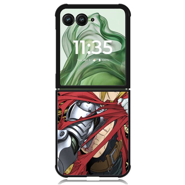 Fullmetal Alchemist X1511 Motorola Moto Razr+ Plus 2024/2025 Case, Motorola Razr 50 Ultra/50s Ultra Case