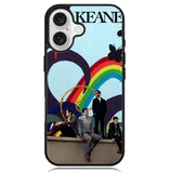 Keane Alternative Rock Band X2347 iPhone 16 Plus Case