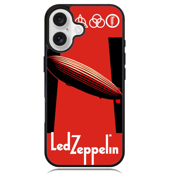 led zeppelin Logo X2421 iPhone 16 Plus Case