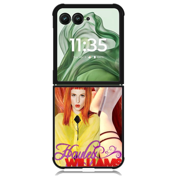Hayley Williams Paramore X2580 Motorola Moto Razr+ Plus 2024/2025 Case, Motorola Razr 50 Ultra/50s Ultra Case