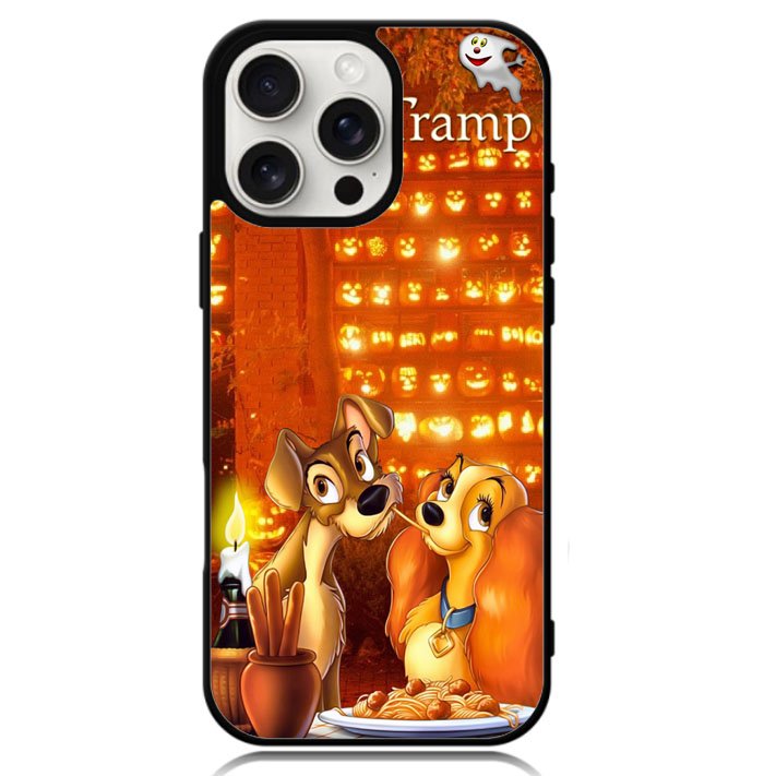Lady and the Tramp Halloween X2766 iPhone 16 Pro Max Case
