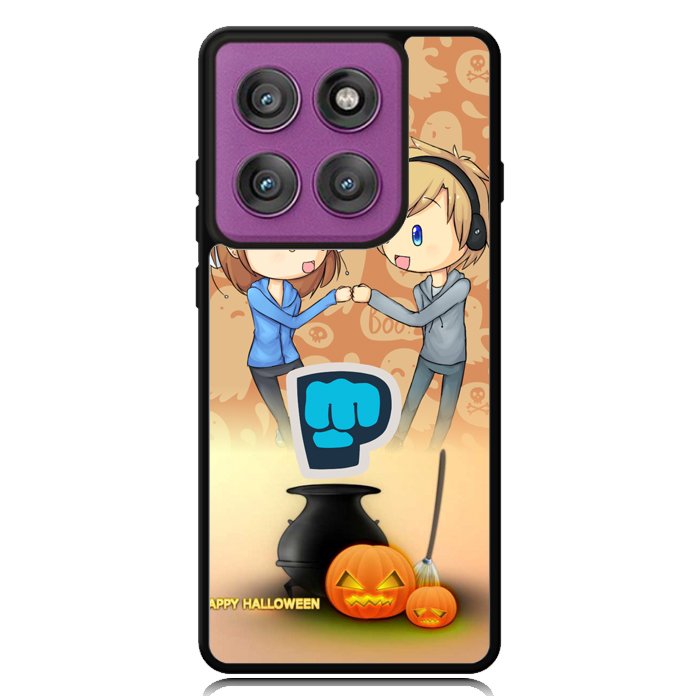 Pewdiepie Brofist Halloween X2768 Motorola Moto Edge 2025 | Moto Edge 60 Fusion | Moto Edge 60 Pro Case