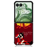 Marry Christmas Marshall lee X2845 Motorola Moto Razr+ Plus 2024/2025 Case, Motorola Razr 50 Ultra/50s Ultra Case