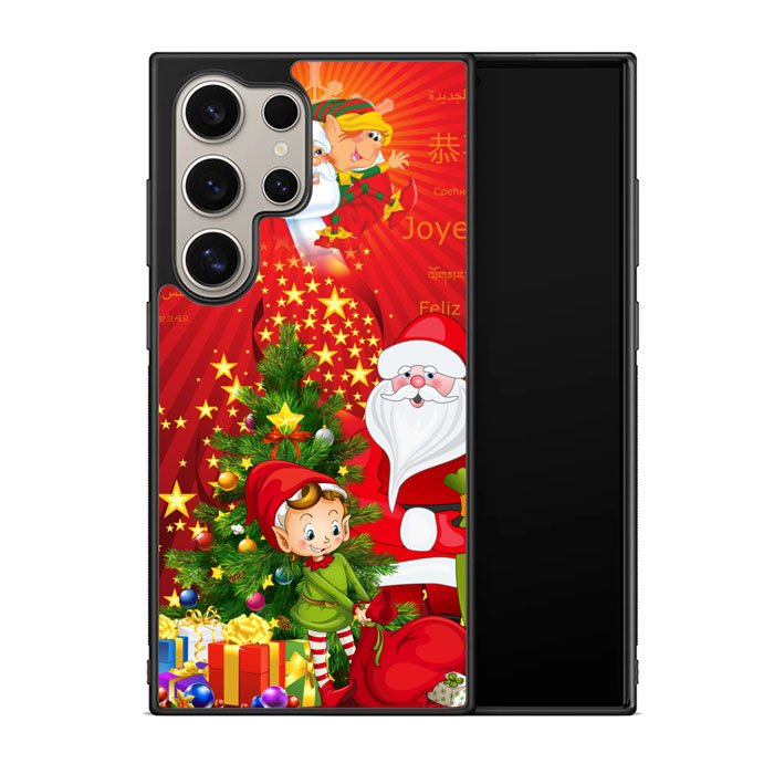 Funny Christmas Elf X2853 Samsung Galaxy S25 Ultra 5G Case