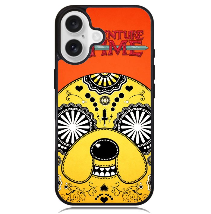 Jake Adventure Time Sugar Skull X2913 iPhone 16 Case