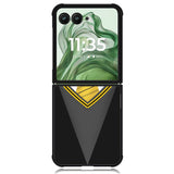 Hufflepuff X3057 Motorola Moto Razr+ Plus 2024/2025 Case, Motorola Razr 50 Ultra/50s Ultra Case