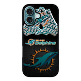 Miami Dolphins Logo Case iPhone 16 Plus BC0134