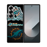 Miami Dolphins Logo Case Samsung Galaxy Z Fold 6 5G BC0134