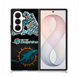 Miami Dolphins Logo Samsung Galaxy Z Fold 8 Ultra Case BC0134