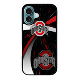 Ohio State Buckeyes Logo Case iPhone 16 Plus BC0139