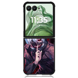 Kaneki Ken Mask Tokyo Ghoul X3538 Motorola Moto Razr+ Plus 2024/2025 Case, Motorola Razr 50 Ultra/50s Ultra Case