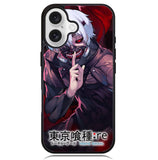 Kaneki Ken Mask Tokyo Ghoul X3538 iPhone 16 Plus Case