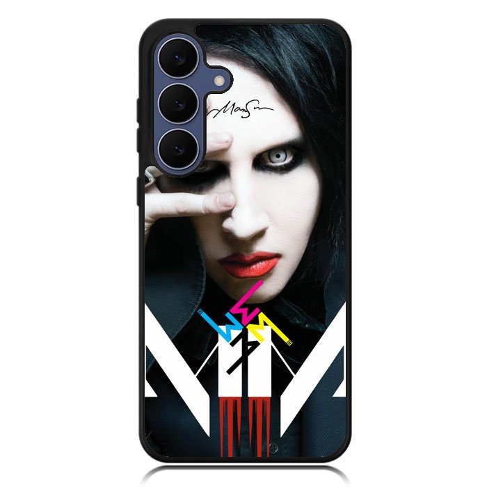 Marilyn Manson Gothic X3546 Samsung Galaxy S25 FE Case