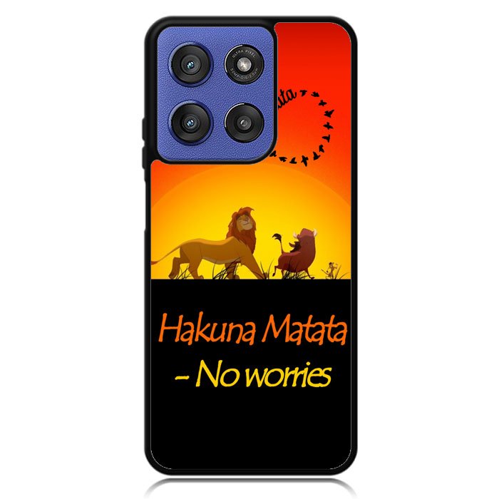 Hakuna Matata No Worries X3644 Motorola Moto G Stylus 5G 2025 Case