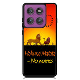 Hakuna Matata No Worries X3644 Motorola Moto Edge 2025 | Moto Edge 60 Fusion | Moto Edge 60 Pro Case