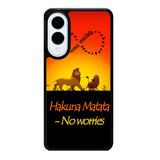 Hakuna Matata No Worries X3644 Samsung Galaxy S25 Edge Case