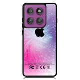 Pink Lilac White Blue X3898 Motorola Moto Edge 2025 | Moto Edge 60 Fusion | Moto Edge 60 Pro Case