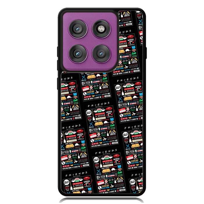 friends tv show Logo X4135 Motorola Moto Edge 2025 | Moto Edge 60 Fusion | Moto Edge 60 Pro Case