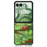 Grass Starters X4144 Motorola Moto Razr+ Plus 2024/2025 Case, Motorola Razr 50 Ultra/50s Ultra Case