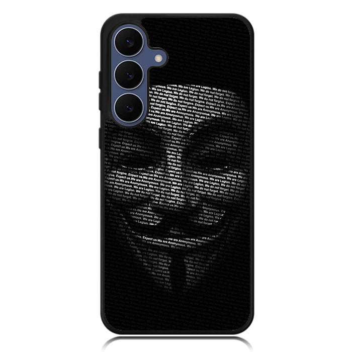 Guy Fawkes Mask Anonymous X4173 Samsung Galaxy S25 FE Case